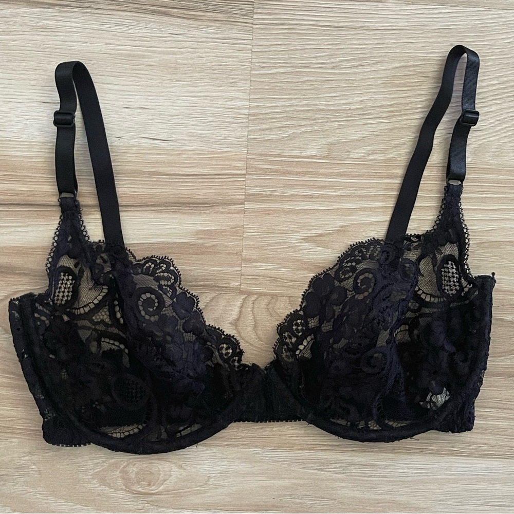 Victoria's Secret Black Lace Bra
